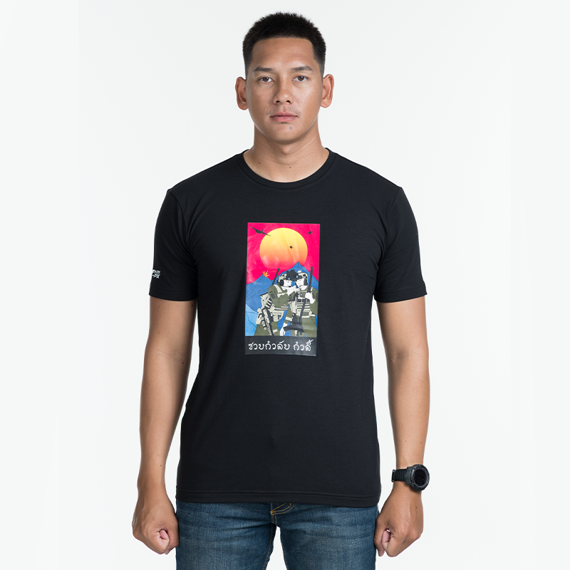 เสื้อยืดสกรีนลาย VALOR PX - Code talker T-Shirt เสื้อใส่เที่ยว ลายกราฟฟิค