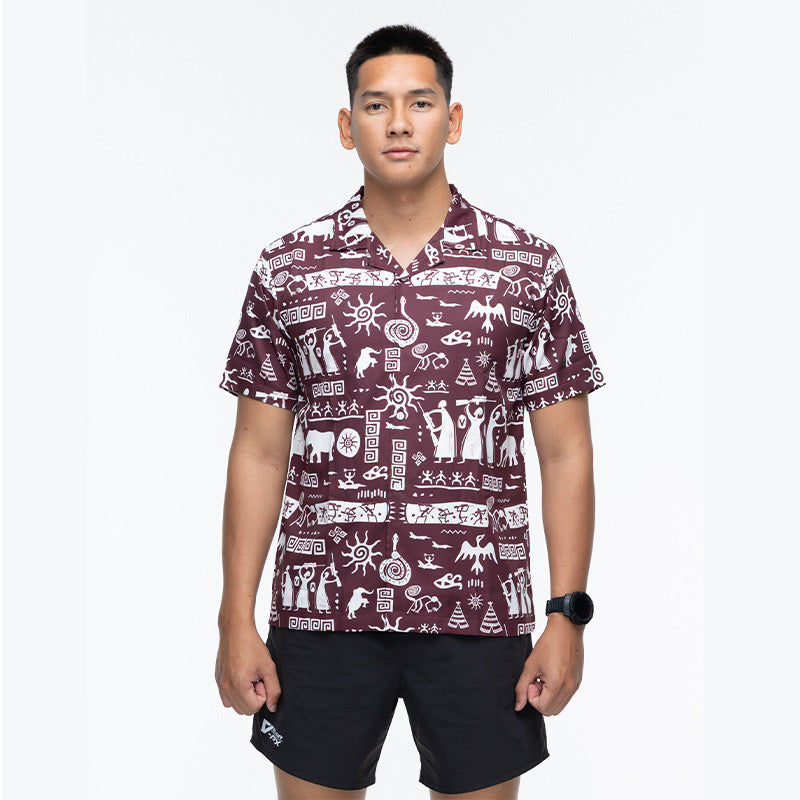 เสื้อฮาวาย VALOR PX - Tribe Tactical Hawaii Shirts เสื้อใส่เที่ยว