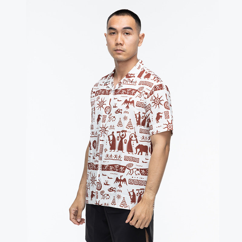 เสื้อฮาวาย VALOR PX - Tribe Tactical Hawaii Shirts เสื้อใส่เที่ยว