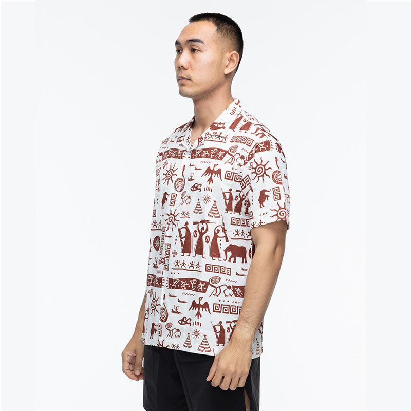 เสื้อฮาวาย VALOR PX - Tribe Tactical Hawaii Shirts เสื้อใส่เที่ยว