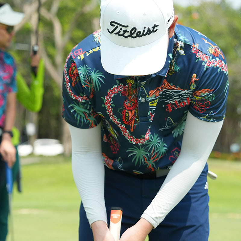 เสื้อฮาวาย VALOR PX - Aloha Vibe Polo Hawaii Shirts เสื้อใส่เที่ยว