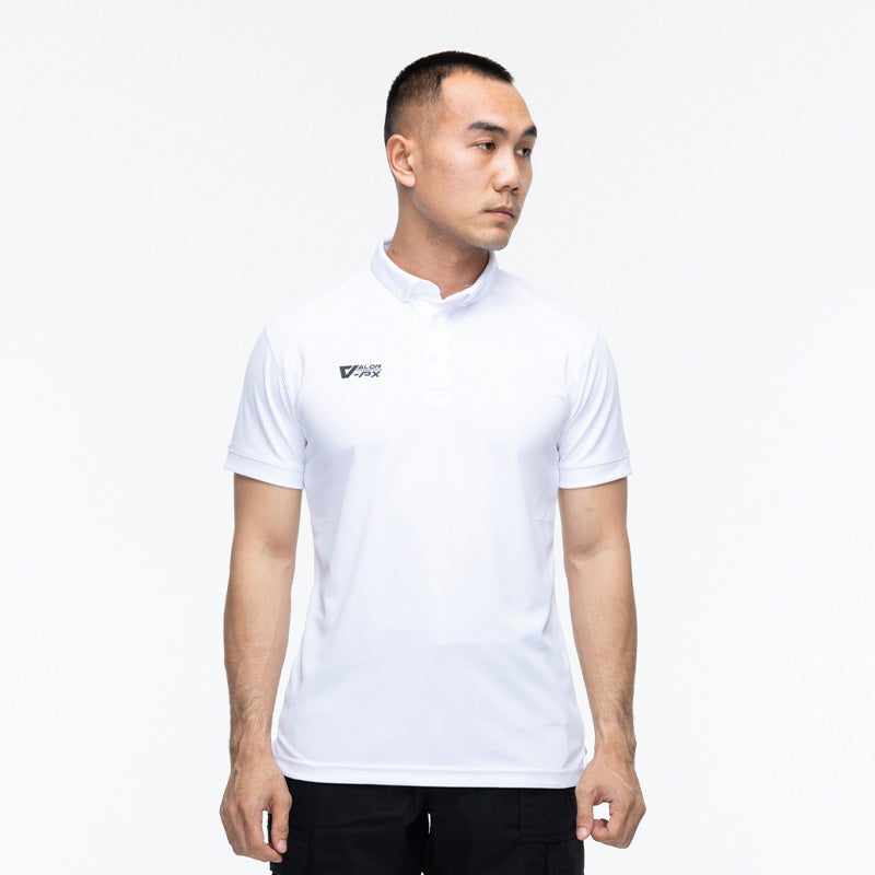 เสื้อโปโล VALOR PX - Proper Polo Shirts (Hiden 3D Screen Logo) เสื้อโปโลแขนสั้น ใส่สบาย