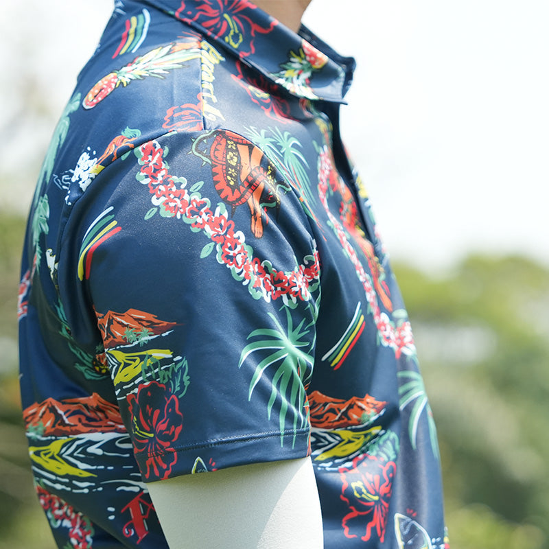 เสื้อโปโลฮาวาย VALOR PX - Aloha Vibe Polo Hawaii Shirts