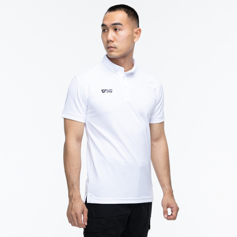 เสื้อโปโล VALOR PX - Proper Polo Shirts (Hiden 3D Screen Logo) เสื้อโปโลแขนสั้น ใส่สบาย