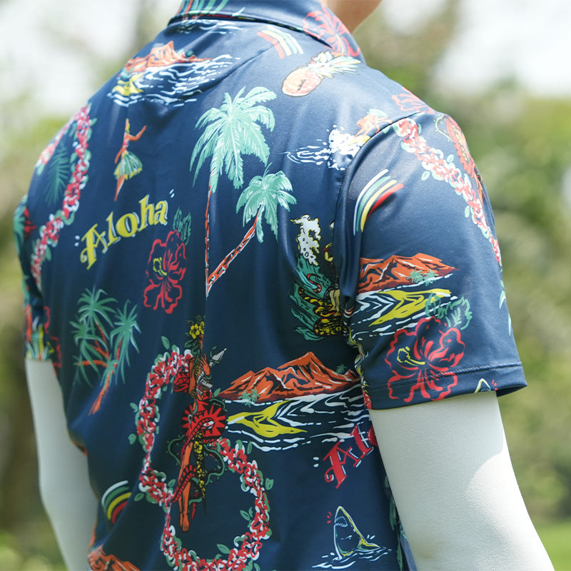 เสื้อโปโลฮาวาย VALOR PX - Aloha Vibe Polo Hawaii Shirts