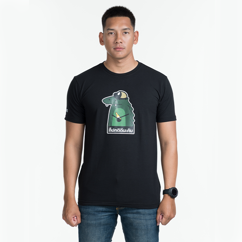 เสื้อยืดสกรีนลาย VALOR PX - ก็ปกติดีนะคับ ตร. T-Shirt เสื้อใส่เที่ยว ลายกราฟฟิค