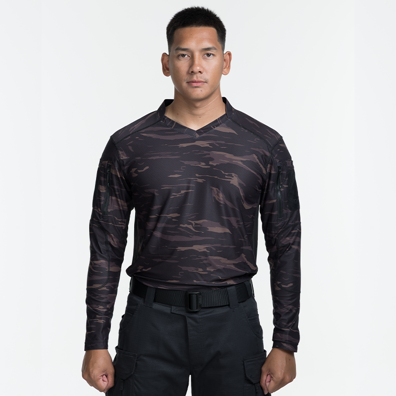 เสื้อลายทหาร VALOR PX - Standard Operation Shirt, SOS Gen2 เสื้อปฏิบัติการ แขนยาว คอวี