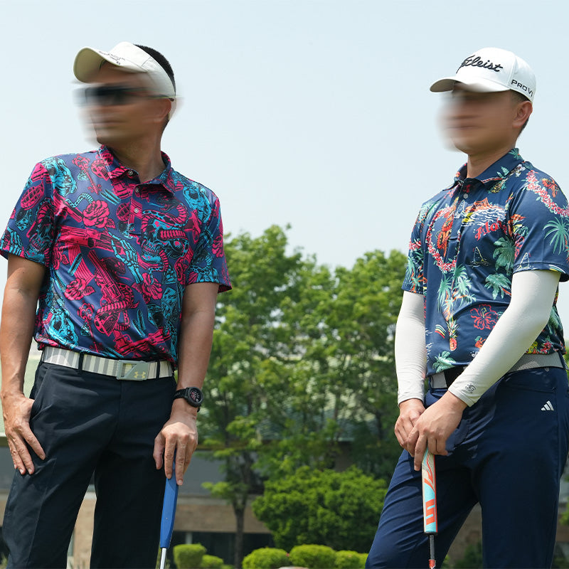 เสื้อฮาวาย VALOR PX - Aloha Vibe Polo Hawaii Shirts เสื้อใส่เที่ยว