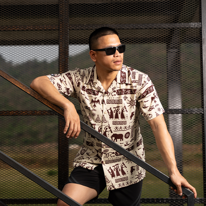 เสื้อฮาวาย VALOR PX - Tribe Tactical Hawaii Shirts เสื้อใส่เที่ยว