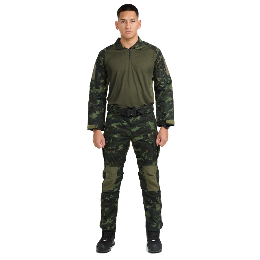 เสื้อทหาร Valor PX - Native Combat Shirt เสื้อคอมแบทลายพราง ทหารบก