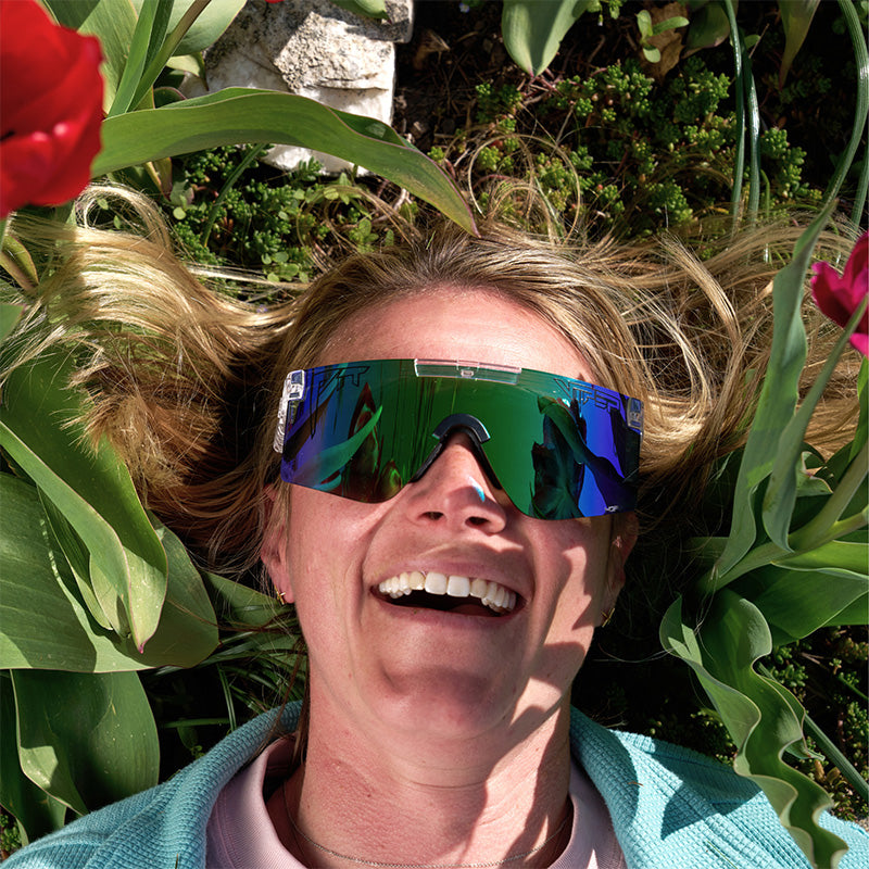 Pit Viper - The Bio Clear Original 2.0, HDPV Polarized Blue-Green