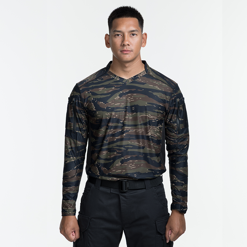 เสื้อลายทหาร VALOR PX - Standard Operation Shirt, SOS Gen2 เสื้อปฏิบัติการ แขนยาว คอวี