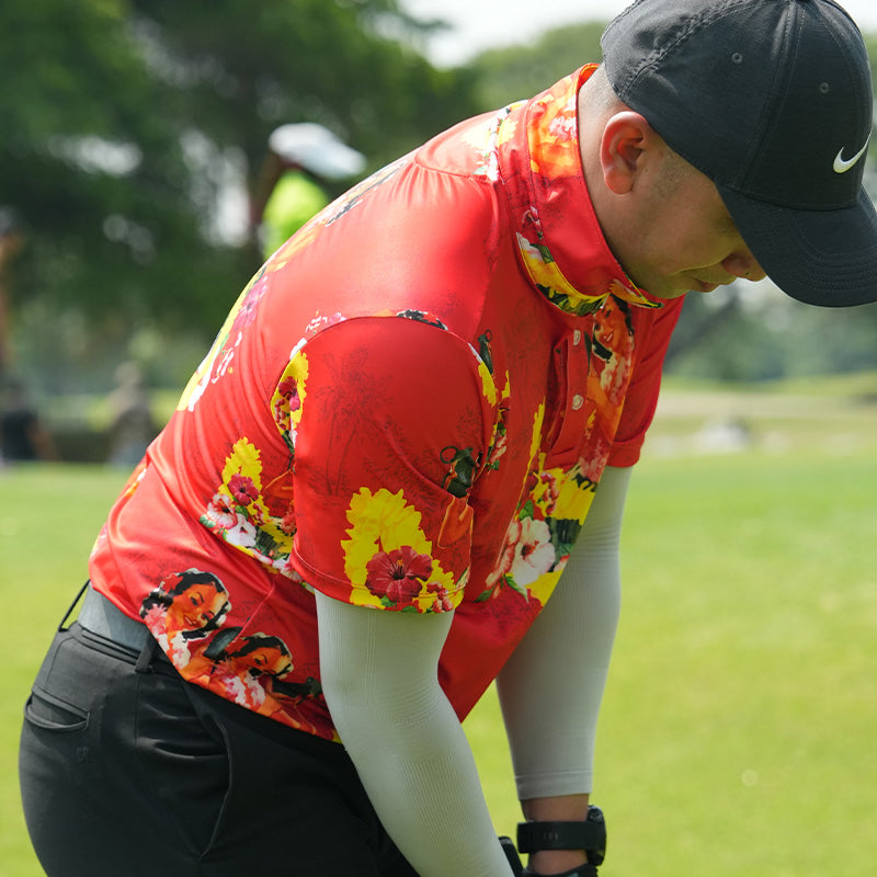 เสื้อฮาวาย VALOR PX - Girl Bomb Polo Hawaii Shirts เสื้อใส่เที่ยว