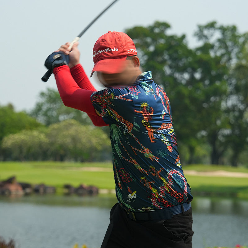 เสื้อฮาวาย VALOR PX - Aloha Vibe Polo Hawaii Shirts เสื้อใส่เที่ยว