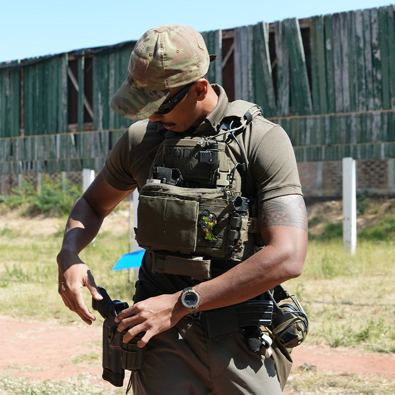 เสื้อโปโล VALOR PX - Proper Polo Shirts (Hiden 3D Screen Logo) เสื้อโปโลแขนสั้น ใส่สบาย