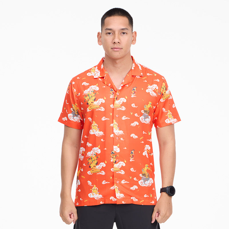 เสื้อฮาวาย VALOR PX - รามเกียรติ์ Tactical Hawaii Shirts เสื้อใส่เที่ยว