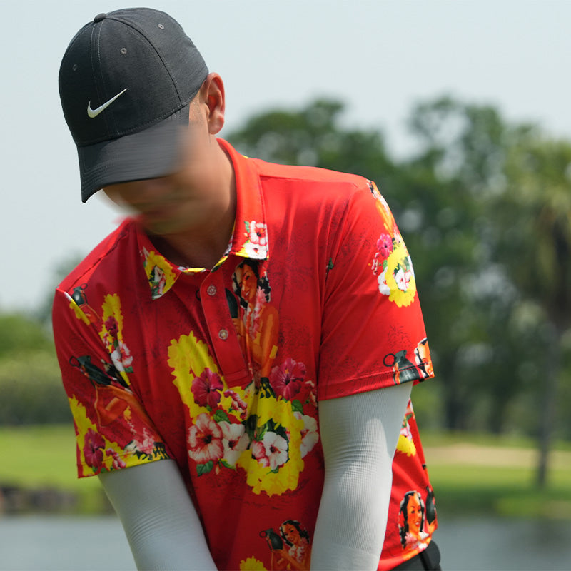 เสื้อโปโลฮาวาย VALOR PX - Girl Bomb Polo Hawaii Shirts