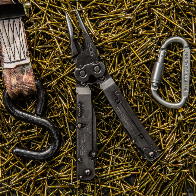 SOG PowerAssist - Black, Nylon Pouch