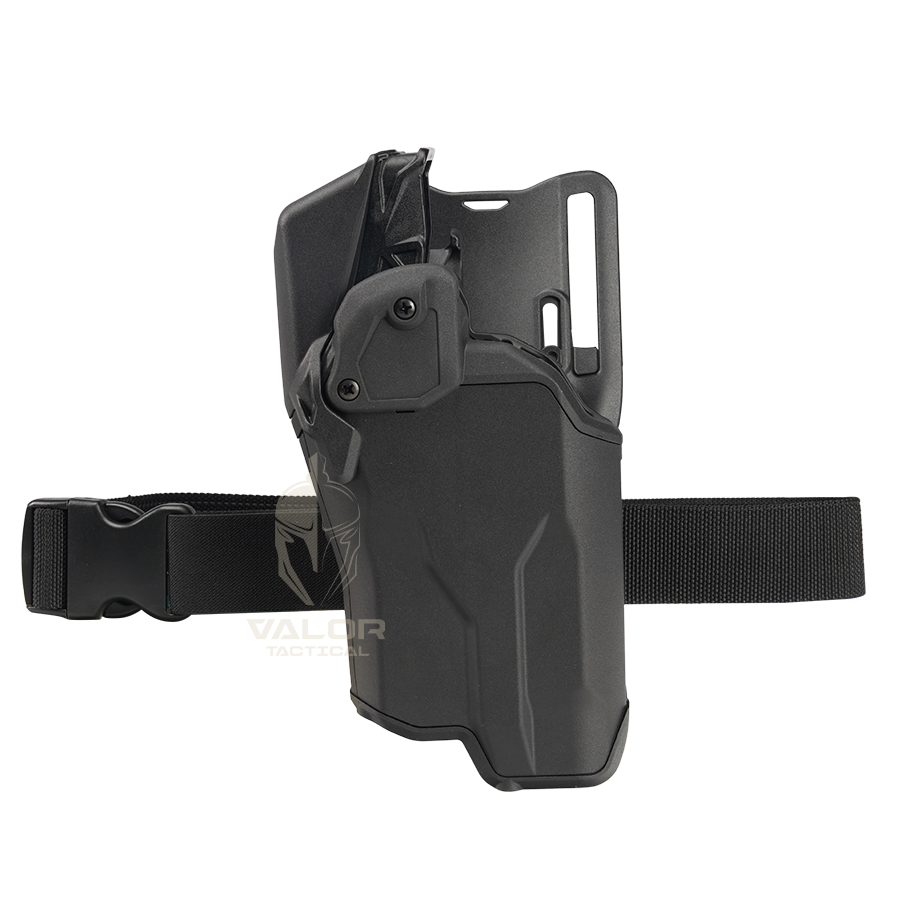 ซองปืน พร้อม ชุดสายรัดต้นขา Blade Tech - Valor Duty Holster Level 3 With Thigh Strap