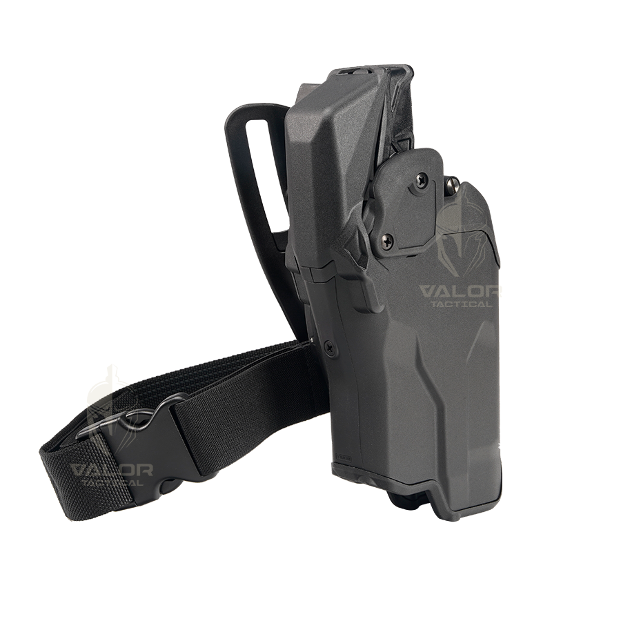 ซองปืน พร้อม ชุดสายรัดต้นขา Blade Tech - Valor Duty Holster Level 3 With Thigh Strap