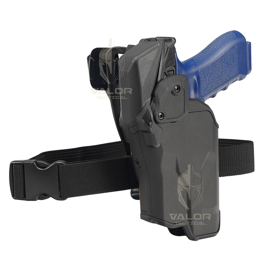 ซองปืน พร้อม ชุดสายรัดต้นขา Blade Tech - Valor Duty Holster Level 3 With Thigh Strap
