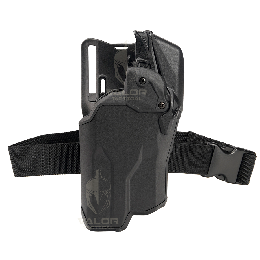 ซองปืน พร้อม ชุดสายรัดต้นขา Blade Tech - Valor Duty Holster Level 3 With Thigh Strap
