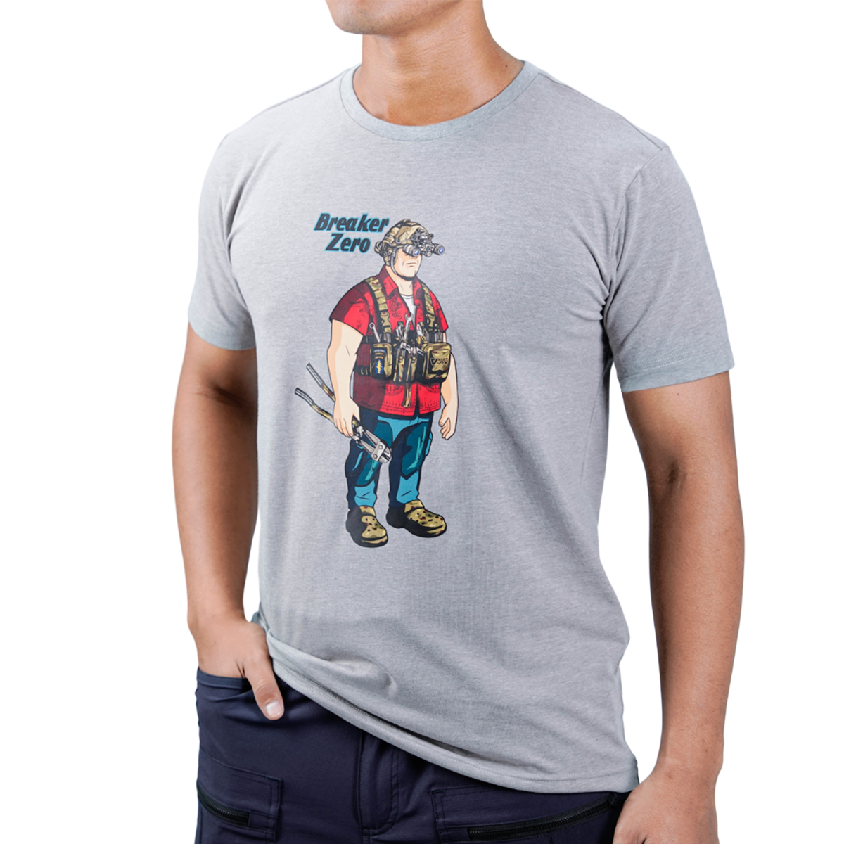 เสื้อยืดสกรีนลาย VALOR PX - Breaker Zero T-Shirt เสื้อใส่เที่ยว ลายกราฟิก