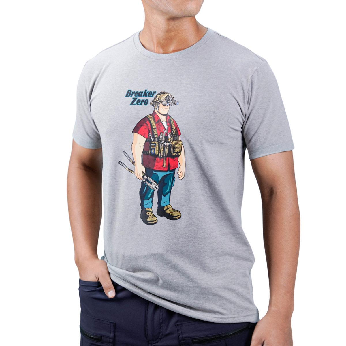 เสื้อยืดสกรีนลาย VALOR PX - Breaker Zero T-Shirt เสื้อใส่เที่ยว ลายกราฟิก