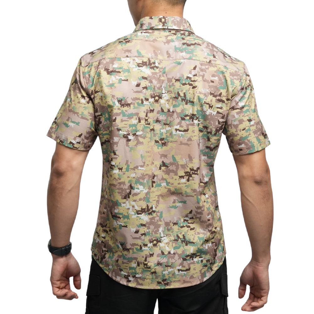 เสื้อลายแมว พรางเสื้อ ทหารลายแฟชั่น