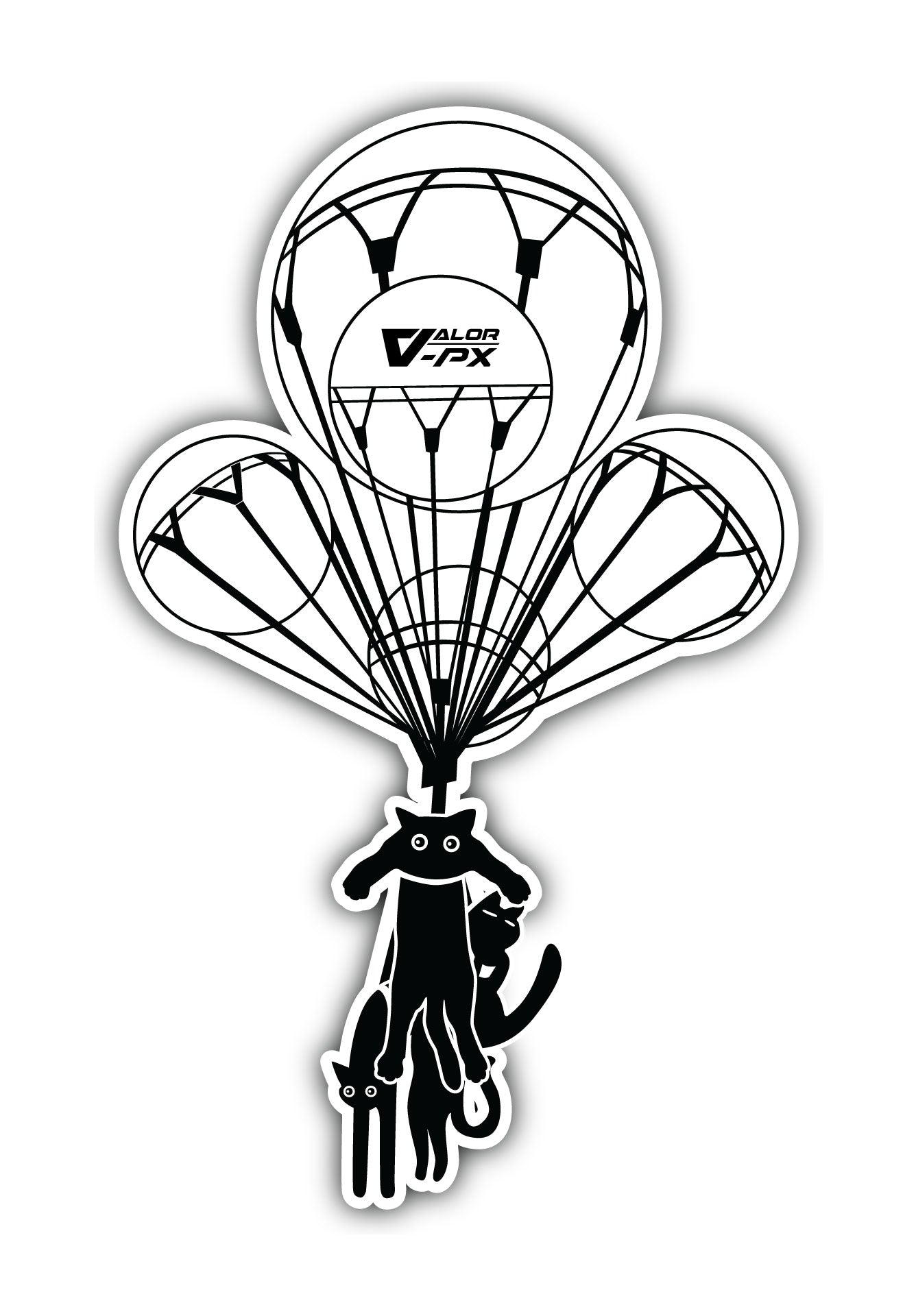 สติกเกอร์ VALOR PX - Tactical Stickers สติกเกอร์ลายกราฟฟิค พิเศษ