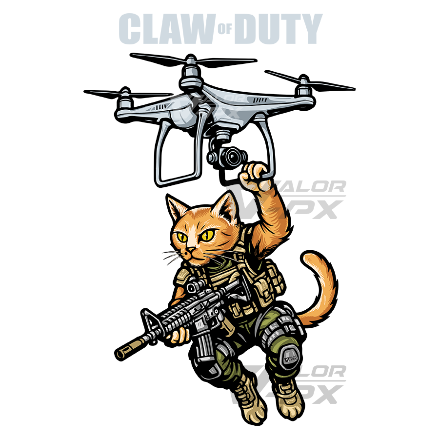 เสื้อยืดสกรีนลาย VALOR PX - Claw of DutyT-Shirt