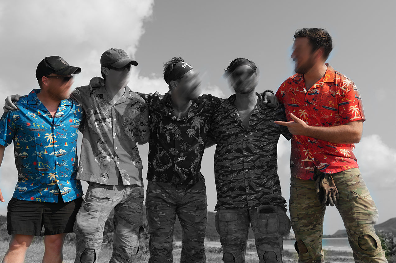 เสื้อฮาวาย VALOR PX - Midway Hawaii Shirts