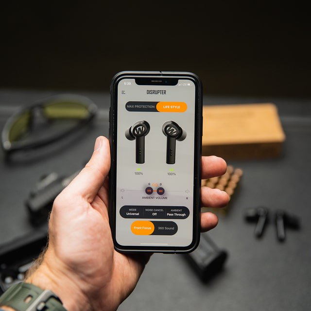 Walker's Disrupter Bluetooth Earbuds