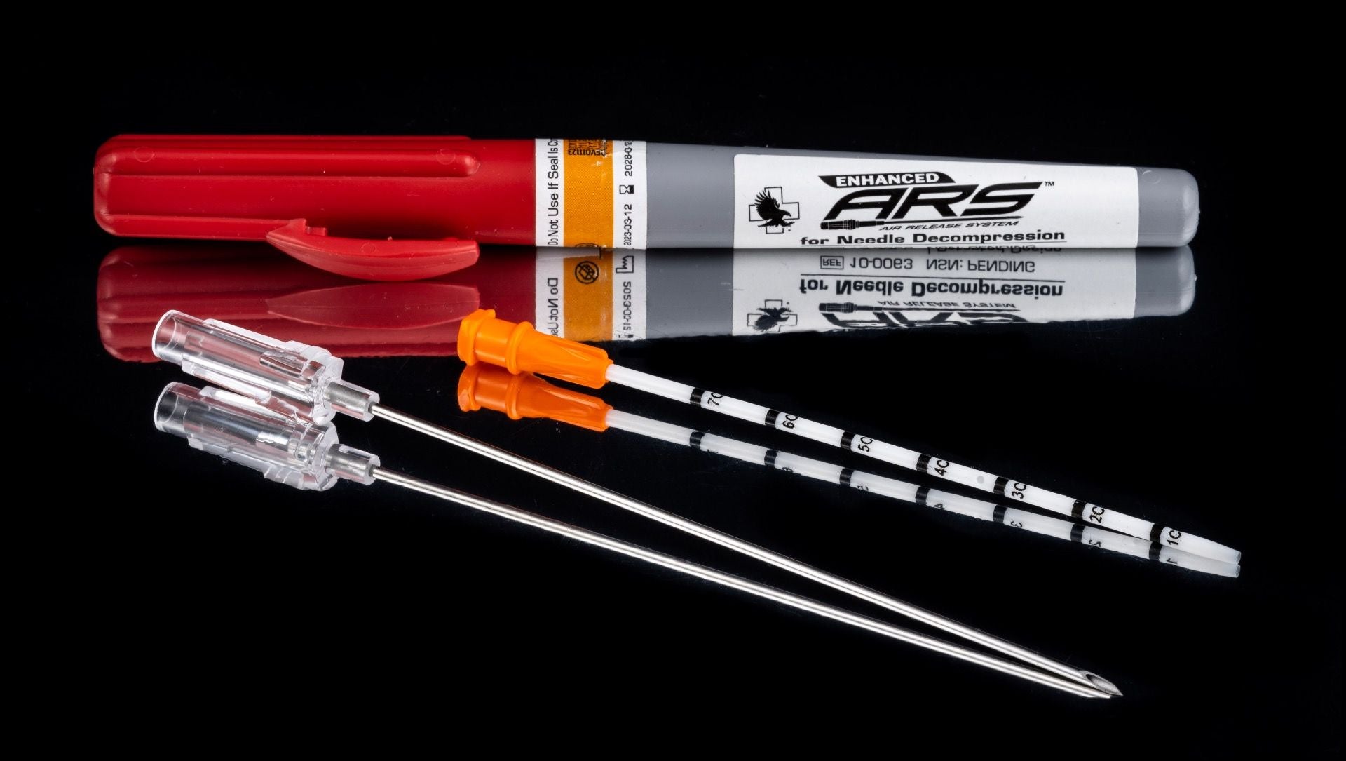 North American Rescue - Enhanced ARS For Needle Decompression (14 gauge x 3.25in.)