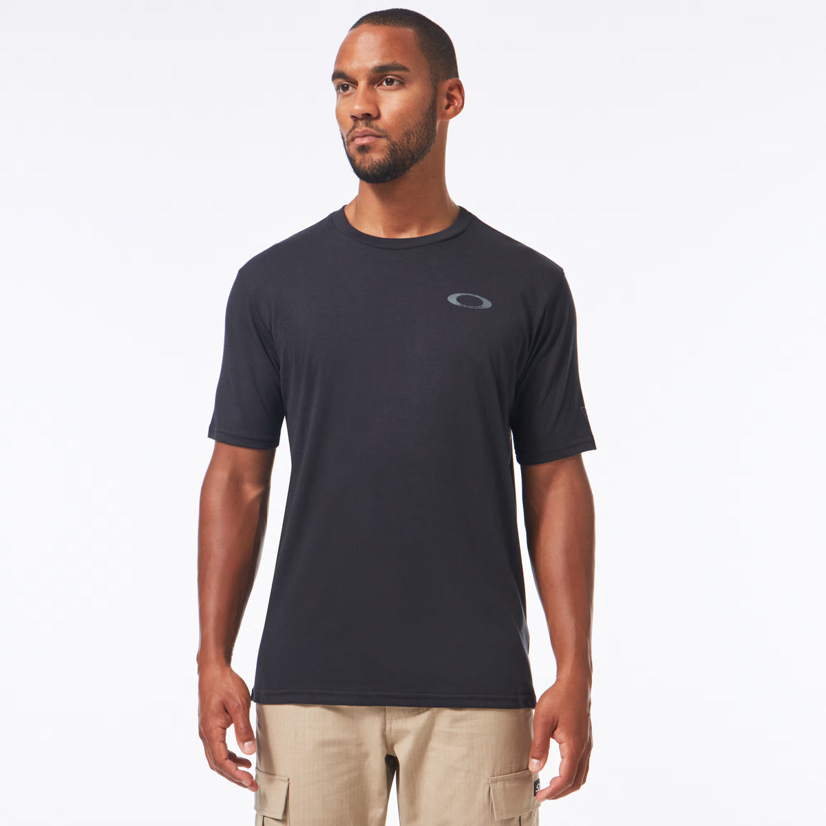 OAKLEY SI SI Oakley Brave Tee เสื้อยืดแขนสั่น OAKLEY SI SI Oakley Brave Tee