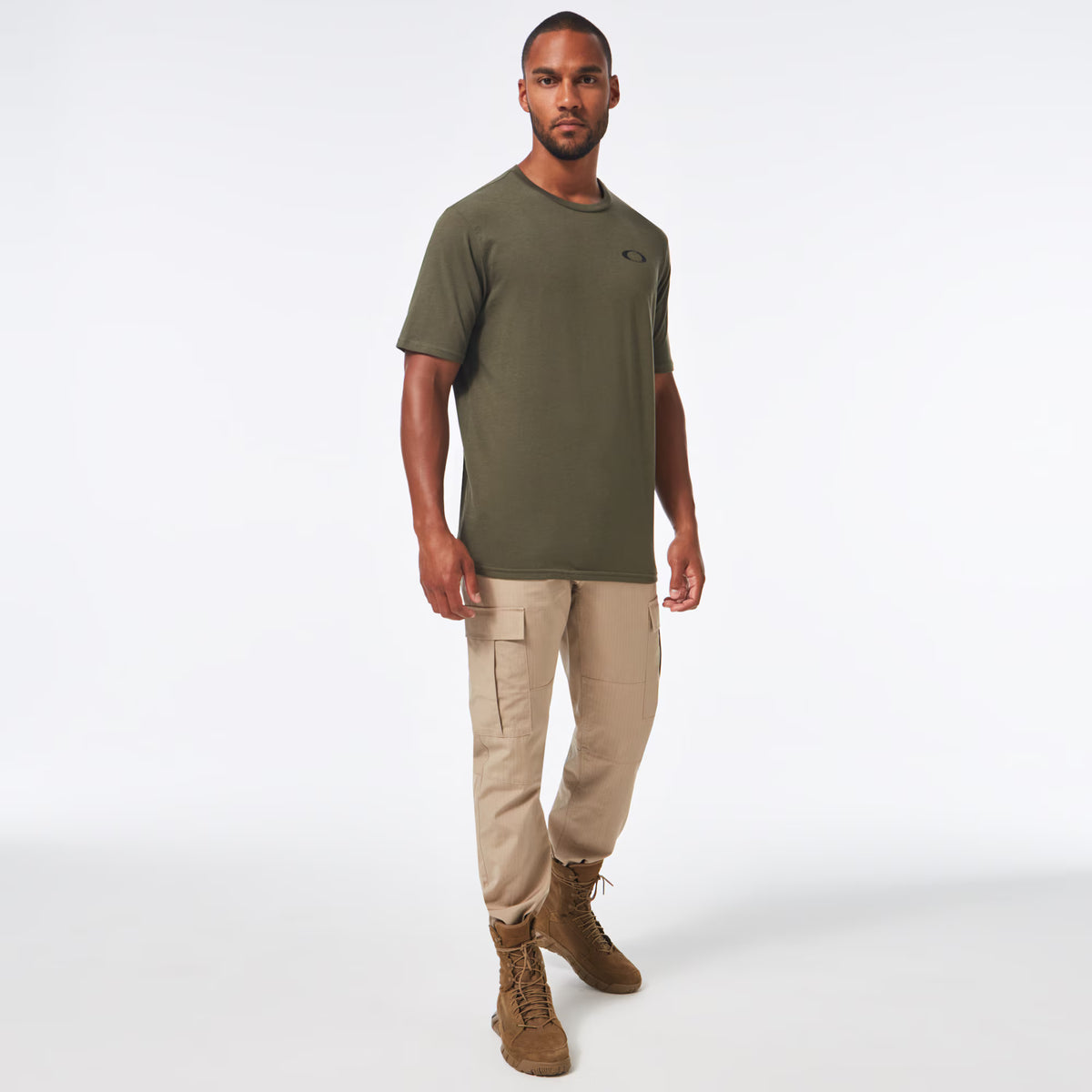 OAKLEY SI - SI Oakley Brave Tee เสื้อคอกลมสีเขียว