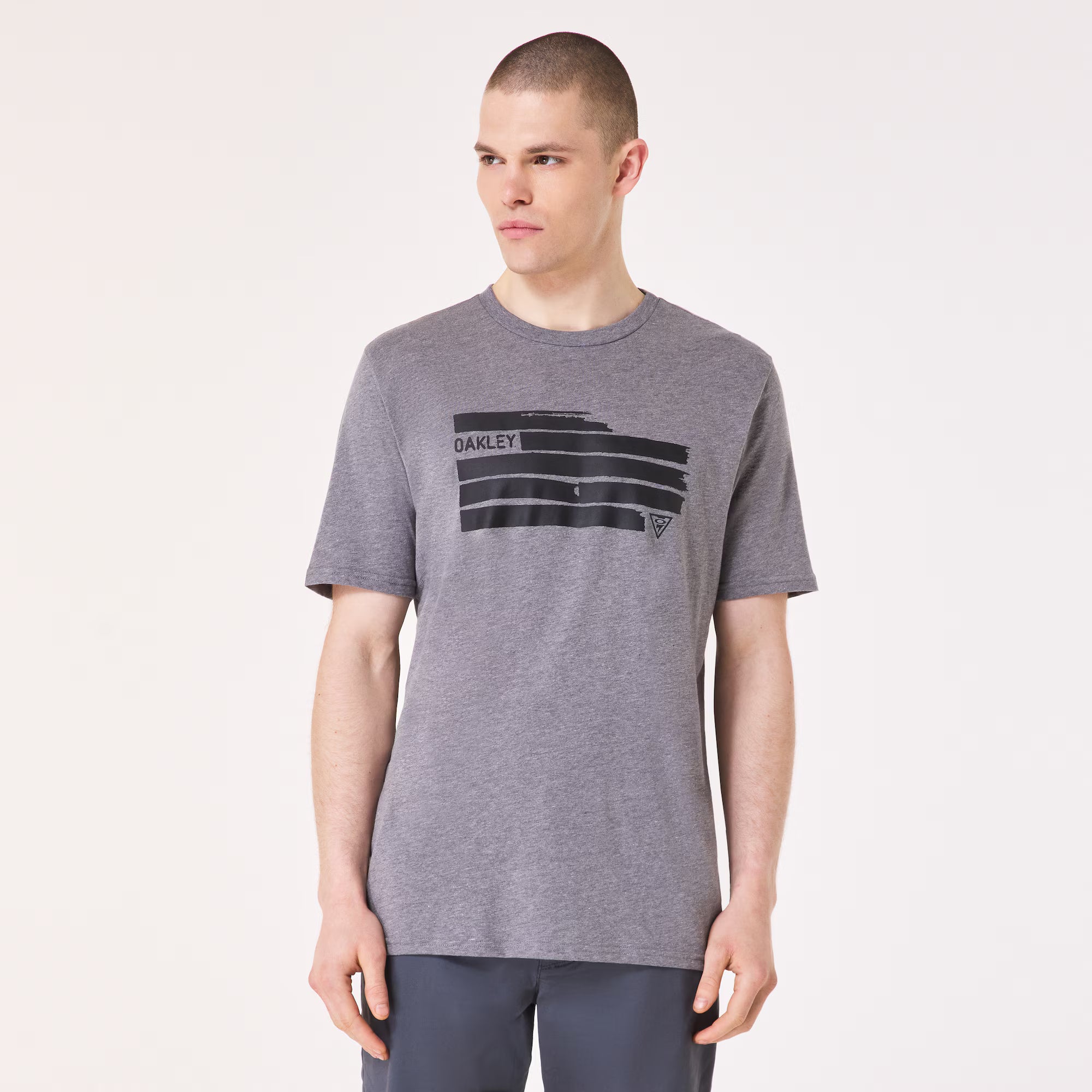 เสื้อสีเทา Oakley รุ่น SI Shadow Flag