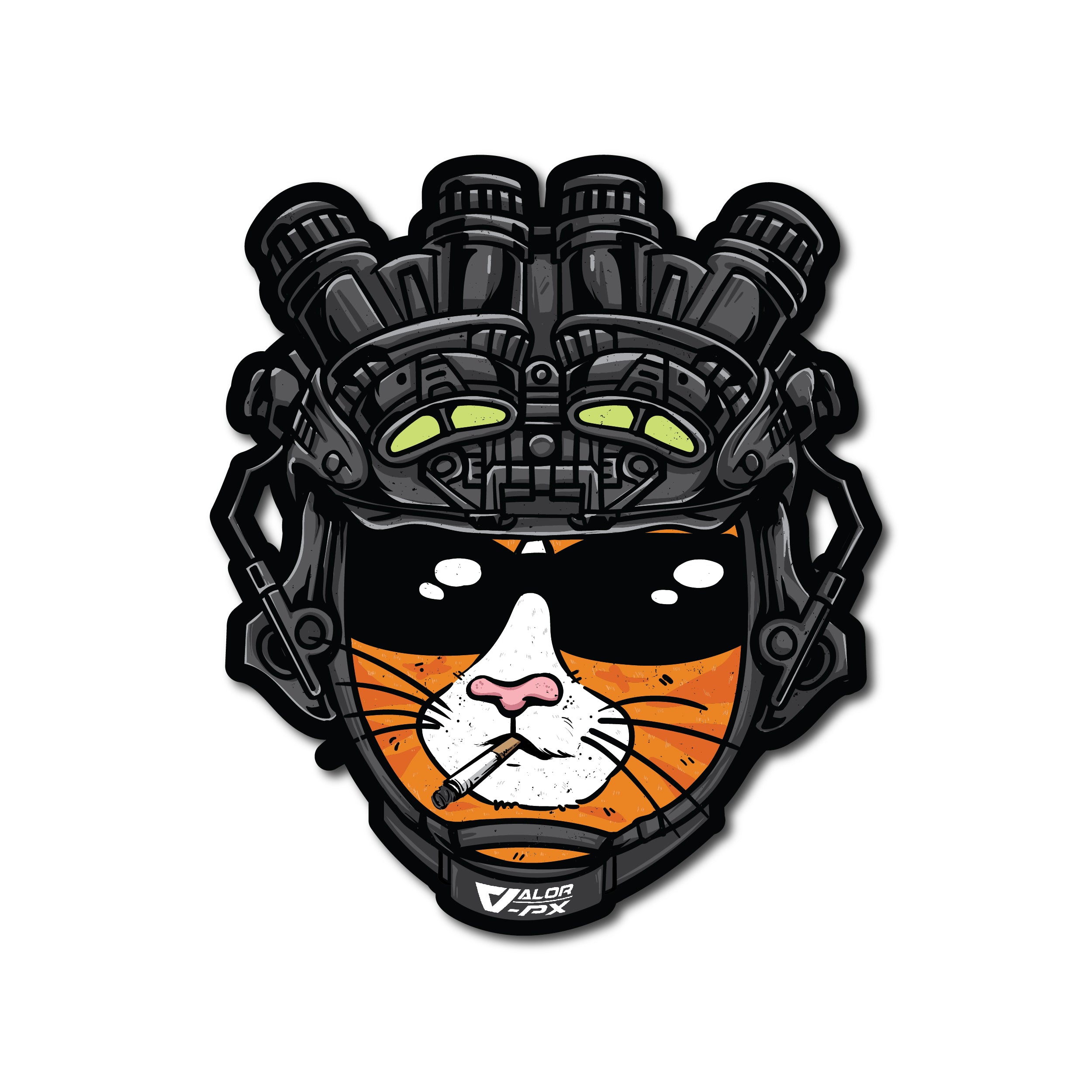 สติกเกอร์ VALOR PX - Tactical Stickers สติกเกอร์ลายกราฟฟิค พิเศษ