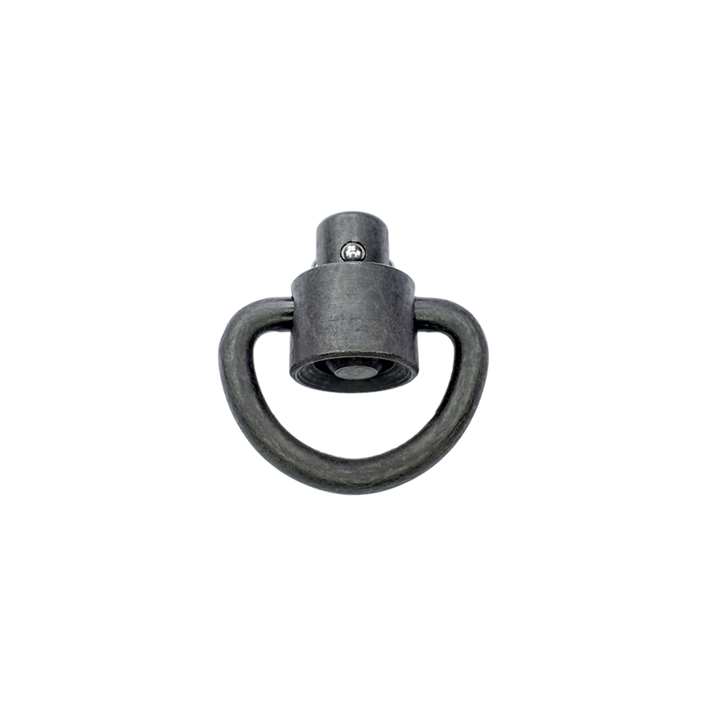 Ferro Concepts D Loop Heavy Duty Push Button QD Swivel 1"