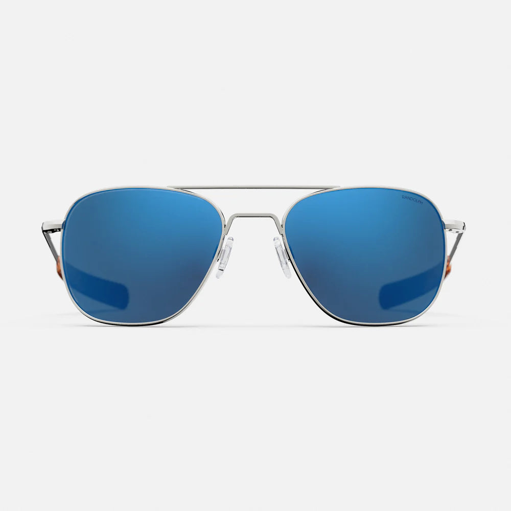 Randolph - Aviator Gunmetal & Atlantic Blue แว่นตาที่ดูเท่ โดดเด่นไม่เหมือนใคร ของแท้นำเข้าที่นี่