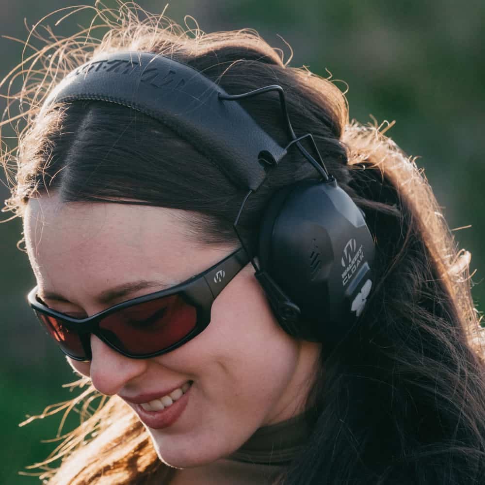 Walker's Ikon Carbine Shooting Glasses Full Frame with Case