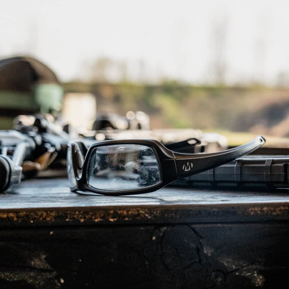 Walker's Ikon Vector Glasses Shooting Full Frame with Case