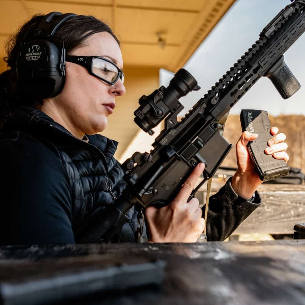 Walker's Ikon Vector Glasses Shooting Full Frame with Case