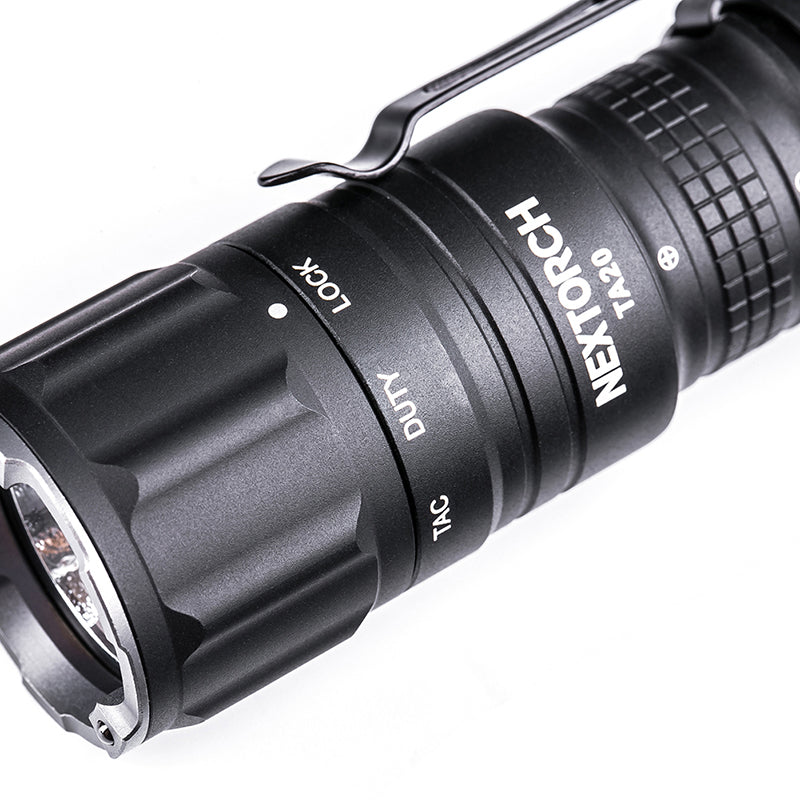 Nextorch TA20 Compact Tri-Mode Tactical Flashlight