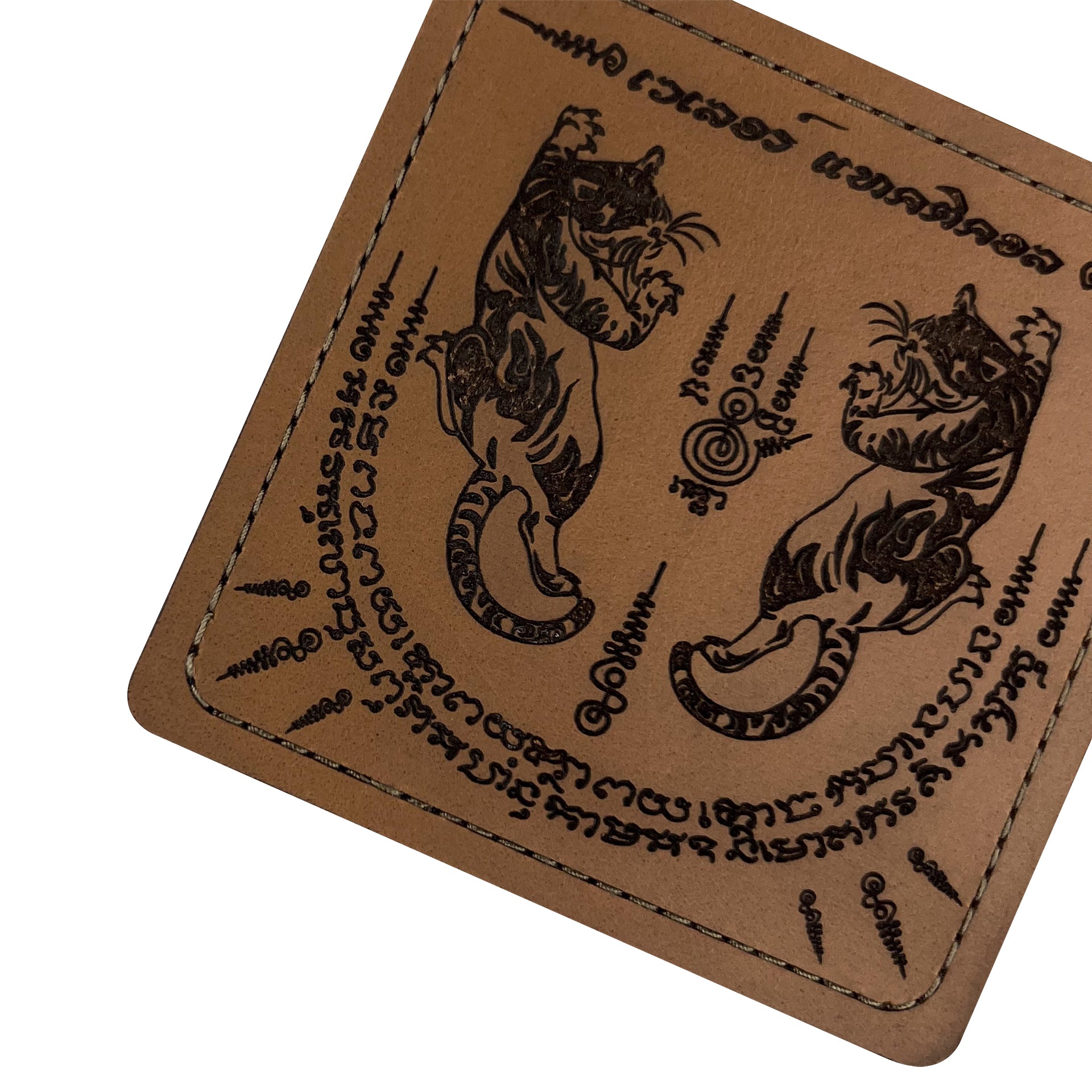 VALOR PX - Leather Patch Thai Sakyan 3x3 inch (ซีรีส์แมวเผ่น 6 ลาย)