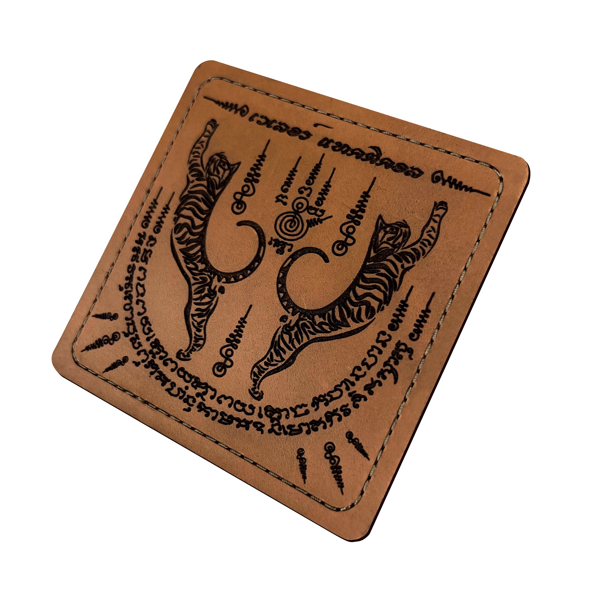 VALOR PX - Leather Patch Thai Sakyan 3x3 inch (ซีรีส์แมวเผ่น 6 ลาย)