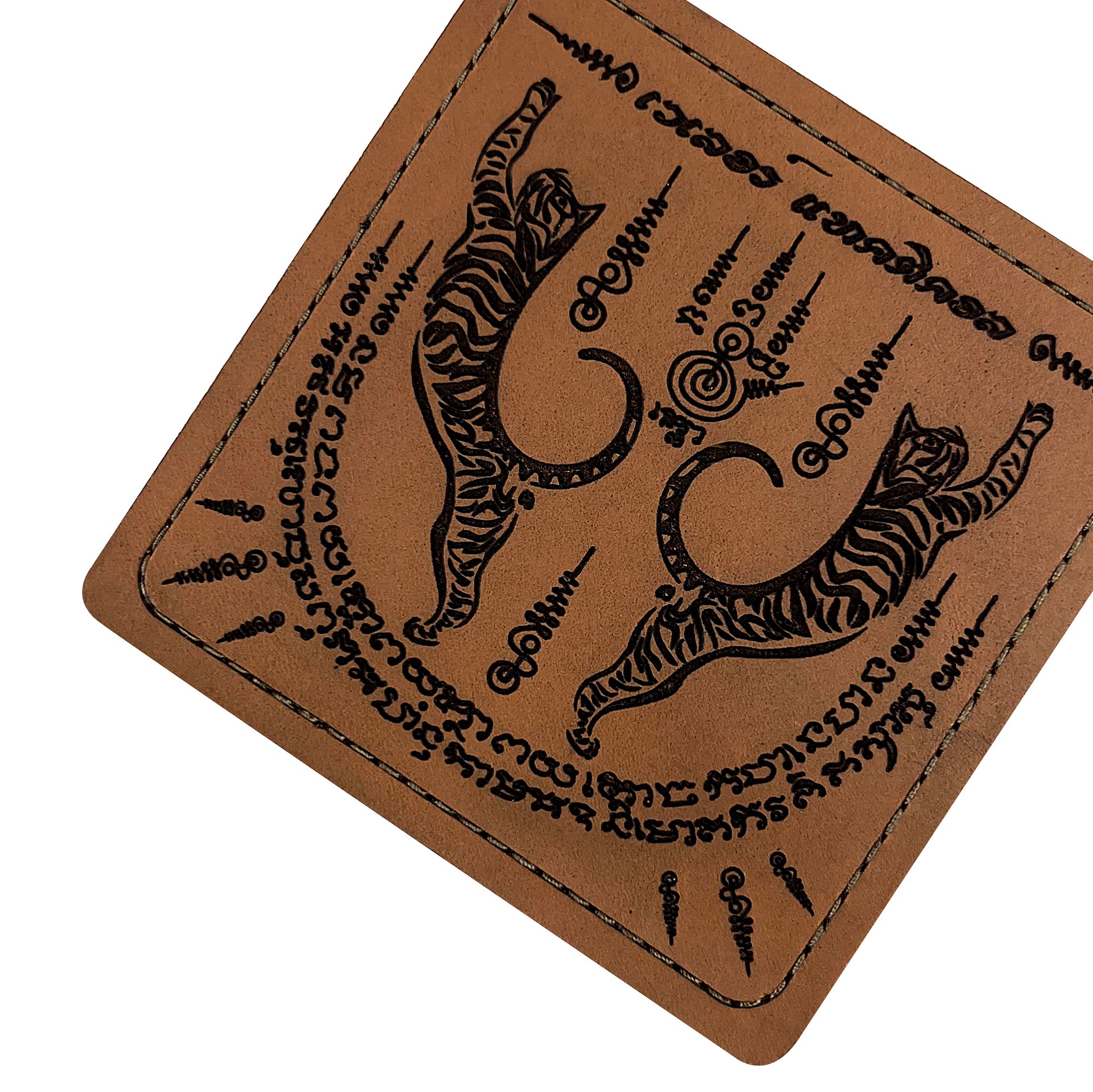 VALOR PX - Leather Patch Thai Sakyan 3x3 inch (ซีรีส์แมวเผ่น 6 ลาย)