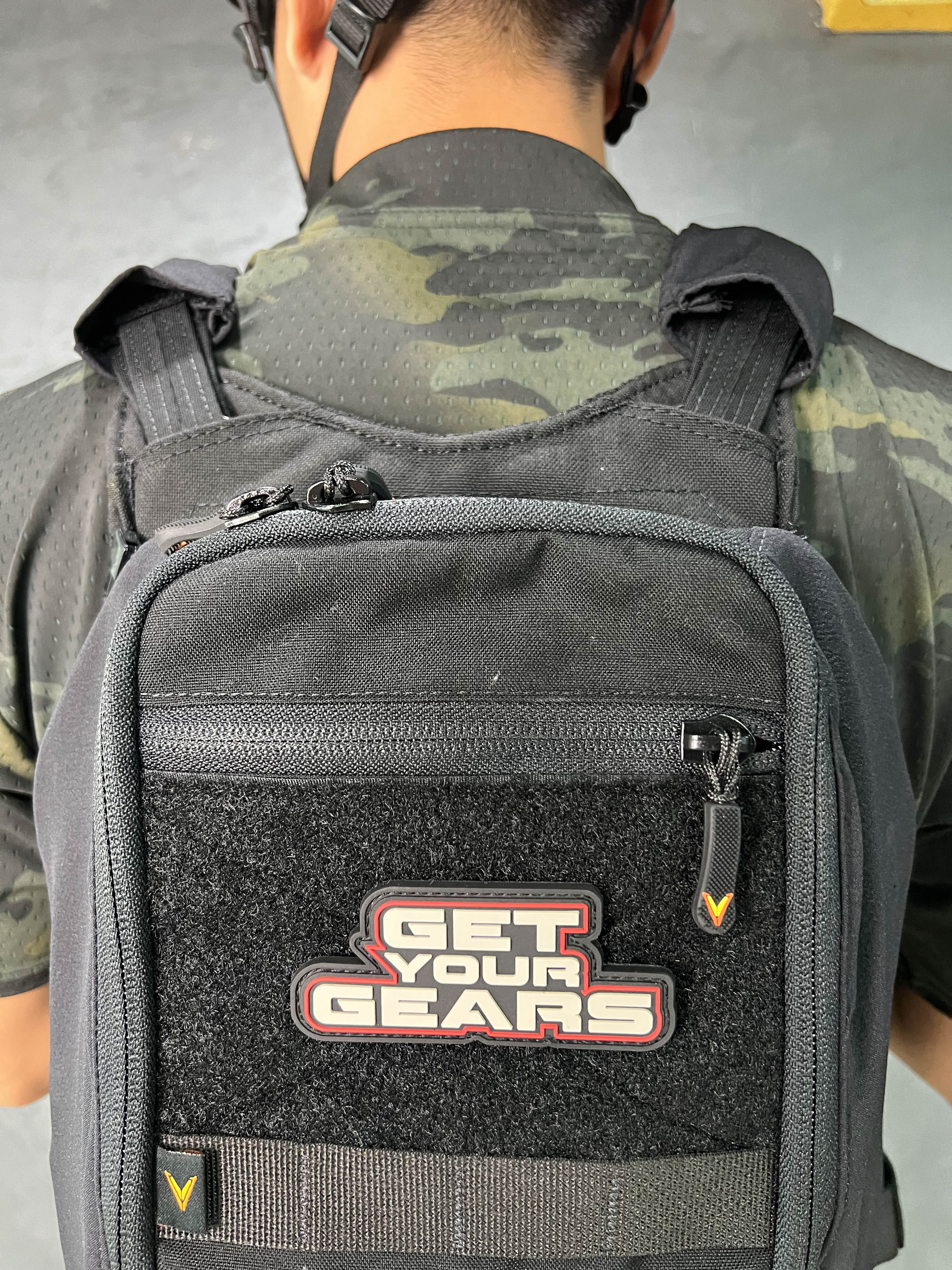 แพทซ์เวลโคร VALOR PX - PVC Patches Get your Gear Original Logo อาร์มพีวีซี ติดแขน
