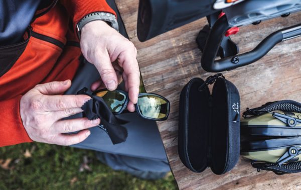 Walker's Ikon Forge Shooting Glasses Full Frame with Case