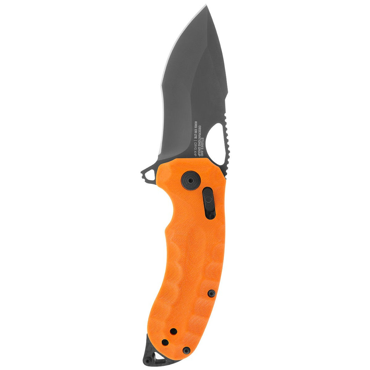 SOG Kiku XR LTE - Blaze Orange G10 + Carbon